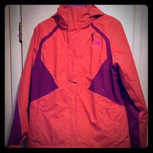 North Face 3 in 1 jacket